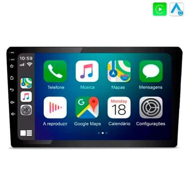 Imagem de Central Multimídia Slim Mp5 9 Pol Rs-908Br Plus Carplay