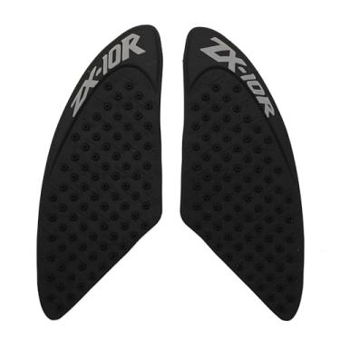 Imagem de Arashi Black Gas Fuel Tank Side Pads Protector Knee Grip Traction para Kawasaki Z250 Ninja 250 2012-2018