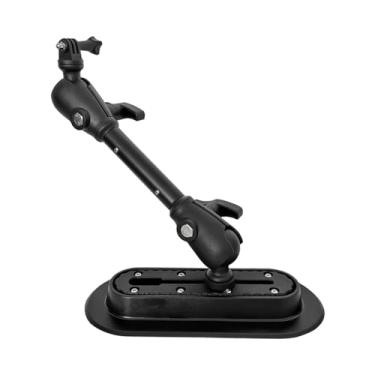 Imagem de YIJU Suporte para câmera de ação em bastão para caiaque, com ângulo estável e ajustável, ideal para pranchas de stand up paddle, surf e canoas.