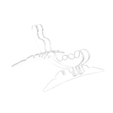 Imagem de YIJU Suporte de chão para bicicletas, fácil de instalar, com acessórios inclusos. Estabilizado, profissional e ajustável, em acrílico.