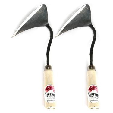 Imagem de SERENITA Enxada de gramado Ferramentas de jardinagem para jardim Arado Coreano Homi Escavador fácil com lâmina. Ferramenta de agricultura fácil com menos esforço, 2 peças