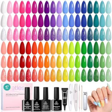 Imagem de beetles Gel Polish Conjunto De Esmaltes Em Summer - 36 Cores Neon Rosa Vermelho Verde Azul Amarelo Com 4 Peças Base E Top Coat, Coleção Colorida Feriados, Arte Uv, Presentes Para Mulheres