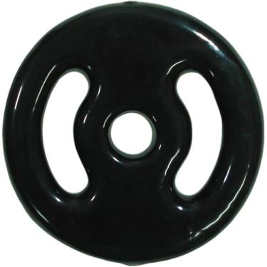 Imagem de Anilha Emborrachada 02Kg Polimet Unissex Preto