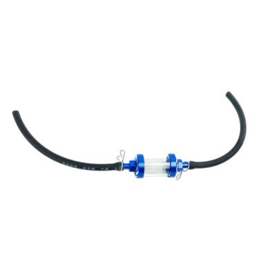 Imagem de Filtro De Óleo Para Moto - Parte De Filtração Transparente À Prova De Vazamento | Filtro de Fluido de Alta Vazão para Moto - Para Iniciantes Profissionais Entusiastas Deslocamento