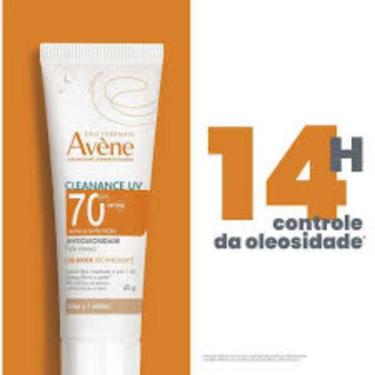 Imagem de Protetor Solar Facial Creme Antioleosidade FPS 70 Avene Cleanance Tom 