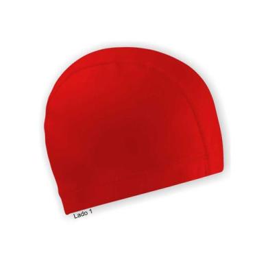 Imagem de Touca de Natação Helanca Lisa Adulto Unissex Hidroginástica - - Sete S