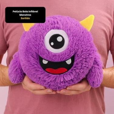 Imagem de Pelúcia Bola Inflável Monstros - Sortido - UNITOYS