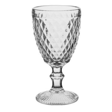 Imagem de Taça p/ Água Bico de Abacaxi Vidro Transparente 320ml - Home e Co