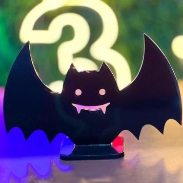 Imagem de Display Decorativo Wandinha - Morcego - 25x16,5cm - 1 unidade - Rizzo