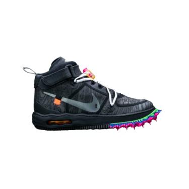 Imagem de Nike Mens Air Force 1 Mid DO6290 001 Off-White - Black - Size 10.5