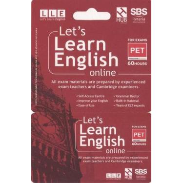 Imagem de Let's Learn English Card - For Exams - Pet (6 Months) - Hub Editorial
