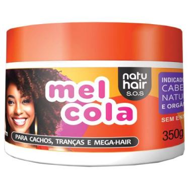 Imagem de Mel Cola NatuHair para Cachos, Tranças e Mega-Hair 350g