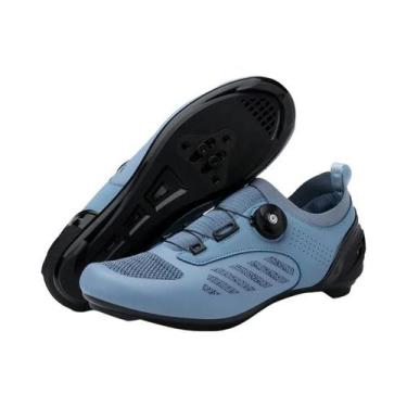 Imagem de Sapatos De Ciclismo MTB De Fibra De Carbono Feminino Masculino Tênis D