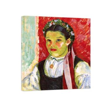 Imagem de Famosas Pinturas-Impressas em Tela-Noiva-Moderno Pôster Decoração Sala de Estar e Quarto 20x25cm8x10in Tela Embrulhada