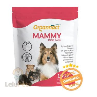 Imagem de Mammy Dog Tabs Suplemento Vitamínico Para Cachorro 100G - Organnact