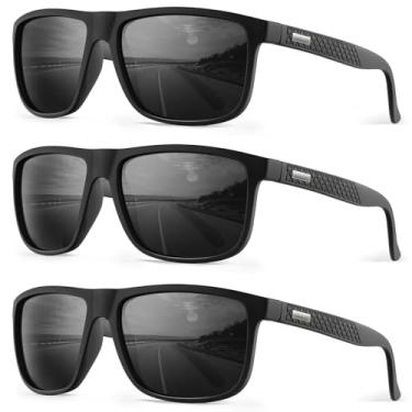 Imagem de CIFOYA Óculos De Sol Polarizados Masculinos: Retrô Com Proteção Uv Para Dirigir, Pescar E Jogar Golfe