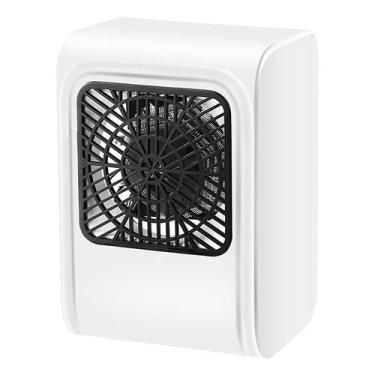 Imagem de Mini aquecimento elétrico portátil do radiador do ventilador do ventil