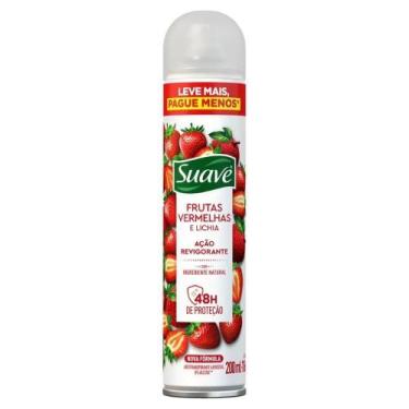 Imagem de Antitranspirante Aerossol Frutas Vermelhas e Lichia Suave 200ml - Não 