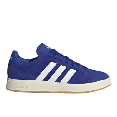 Imagem de adidas Grand Court Base 00S Tênis masculino com cadarço casual - azul, Azul, 42