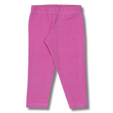 Imagem de Calça Legging Juvenil e Infantil Feminino - TECIA, Rosa, 12