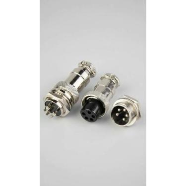 Imagem de Conector Mike 5 Vias Macho/Fêmea Par - Congratulations Store