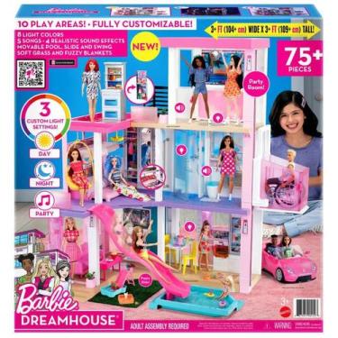 Imagem de Mega Casa Dos Sonhos Da Barbie - Interativa Com Luz E Som - Mattel