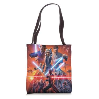 Imagem de Star Wars The Clone Wars The Final Season Poster Tote Bag