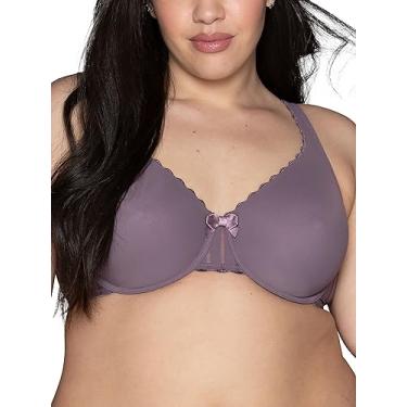 Imagem de Vanity Fair Lindo sutiã de renda indulgência feminino com aro, bojos não acolchoados para formato natural, tamanhos 32c-40g, Ametista de Estocolmo, 32E