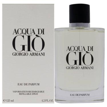 Imagem de Perfume Acqua Di Gio Giorgio Armani 125ml EDP (Recarregável)