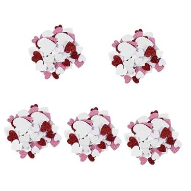 Imagem de PRETYZOOM 3000 Unidades Ame o Adesivo De Pó Dispersão De Mesa De Casamento Mesa De Aniversário Confete Decoração De Mesa Dia Namorados Polvilha Confete Coraçãozinho Filho Mini Eva