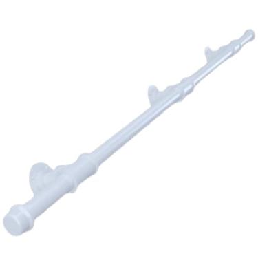 Imagem de Corrimãos para degraus externos, corrimãos de tubo galvanizado de ferro para escadas internas, montagem na parede, corredor, trilho de mão com kit de parafusos