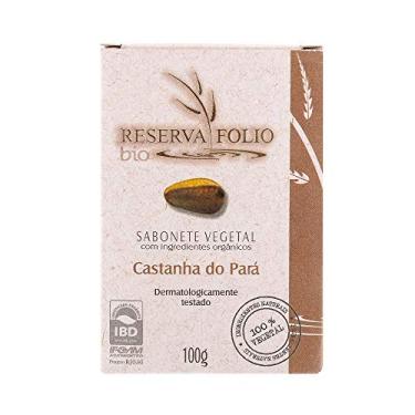 Imagem de Sabonete Vegetal Orgânico Castanha do Pará 100g – Reserva Folio