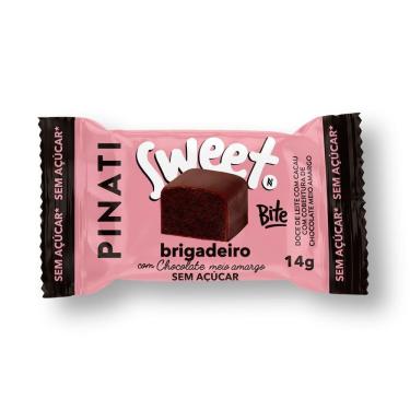 Imagem de Bombom Pinati Sweet Bite Brigadeiro Sem Açúcar 14g