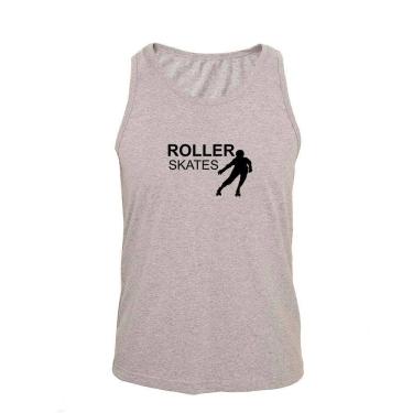 Imagem de Regata Masculina Algodão Roller Skates Estampada Verão