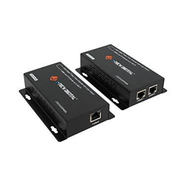 Imagem de J-Tech Digital Extensor HDMI sobre cabo Cat 5e/Cat6 cascata para vários receptores TCP/IP até 1080P FHD 60Hz 400 pés/120 m HDCP 1,4 [JTECH-EXIP400L]