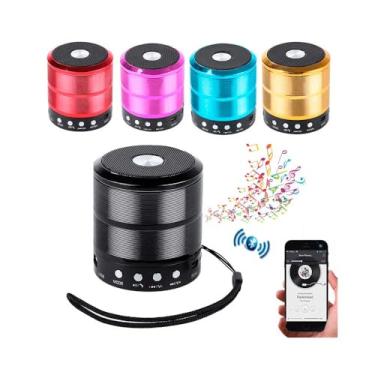 Imagem de Mini Caixinha de Som Portátil Bluetooth WS-887