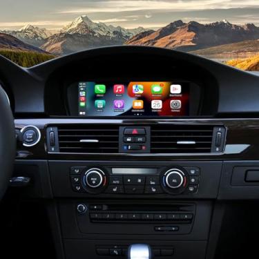 Imagem de ZWNAV Tela Linux de 10,2 polegadas para BMW Série 3 E90 E91 E92 E93 2005-2009 sem fio CarPlay Retrofit Android Auto, 2K HD Mirror Link Car Radio Bluetooth Video Player (CCC 2005-2009)