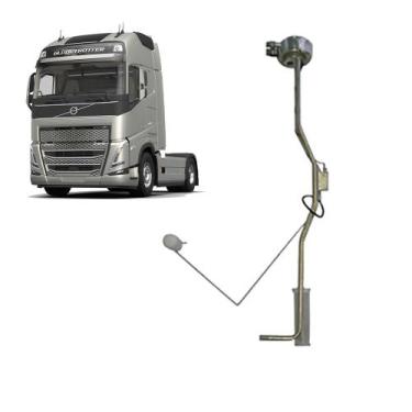 Imagem de Bóia Tanque Combustível Redondo para Volvo NH / FH até 2002 - Fabbof