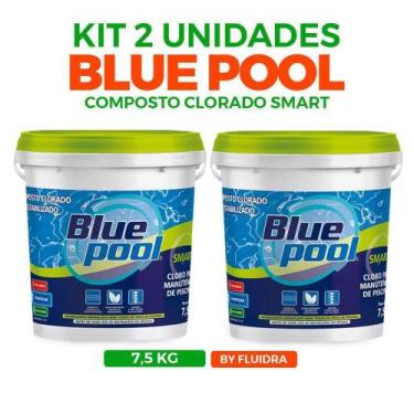 Imagem de Cloro Piscina Smart Multiação 7,5kg Blue Pool 02 und Kit - Astralpool