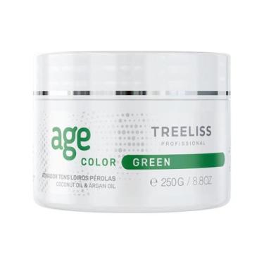 Imagem de Matizador Tonalizante Capilar Green Age Color 250g Tree Liss - Treelis