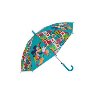 Imagem de Guarda-chuva Infantil Automática Mickey Mouse 11108 - Voyagem