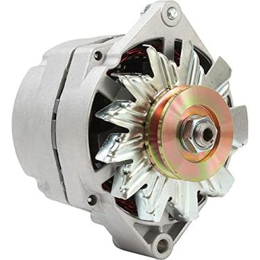 Imagem de DB Electrical ADR0134 Alternador compatível com/substituição para trator Delco 10SI com Tach, trator Allis Chalmers, trator Massey Ferguson, trator de caixa, carregador de bobinas