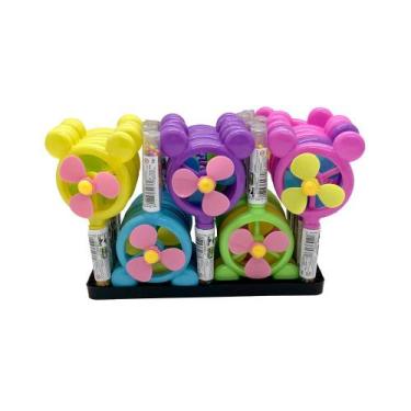 Imagem de Vento Pop: Ventilador com Balinhas Tutti Frutti cx 30 uni - Royal Toys