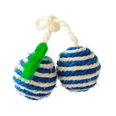 Imagem de Brinquedo Nabi 2 Bolinhas para Gatos - Napi