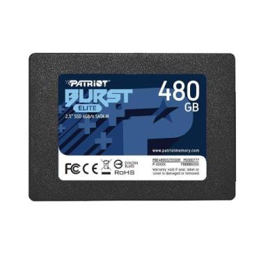 Imagem de SSD 480 GB Patriot Burst Elite, 2.5", SATA IIIPBE480GS25SSDR