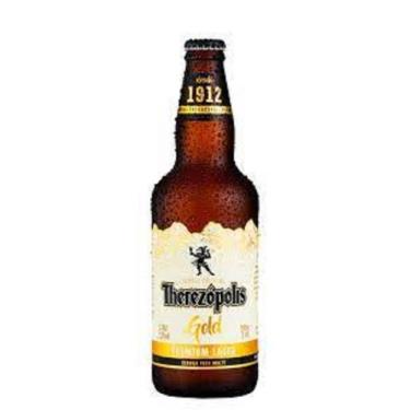Imagem de Cerveja Premium Lager Gold Puro Malte Therezópolis 500ml