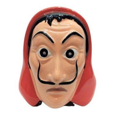 Imagem de Máscara La Casa De Papel,fibra,trenzinho,novo,carretas - Palhaçaria & 