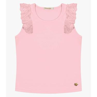 Imagem de Regata Infantil Feminina Trick Nick Rosa-Feminino