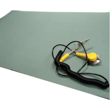 Imagem de Manta Antiestática Cinza Duas Camadas Statron ESD 2600x500mm