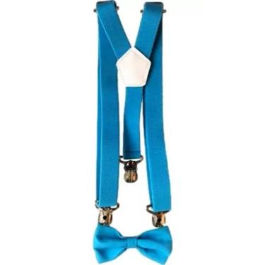 Imagem de Kit Suspensório Infantil + Gravata borboleta infantil varias cores - M